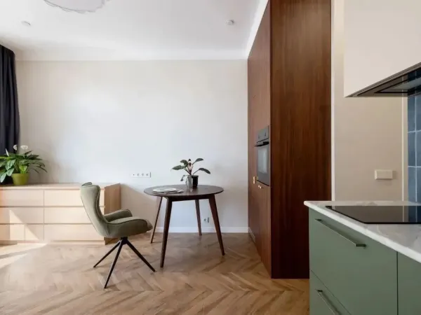 Современная студия в Адлере ●ЖК Курортный ●Площадь 25 кв.м. ● Ремонт: Стандарт класса — фото 7