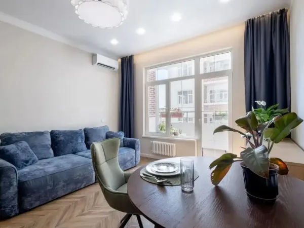 Современная студия в Адлере ●ЖК Курортный ●Площадь 25 кв.м. ● Ремонт: Стандарт класса — фото 10